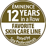 Eminence Voted Favorite Skin Care Line 12 years in a row